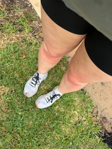 Yard work and sweaty dirty socks i can t believe how soaked they were part 1