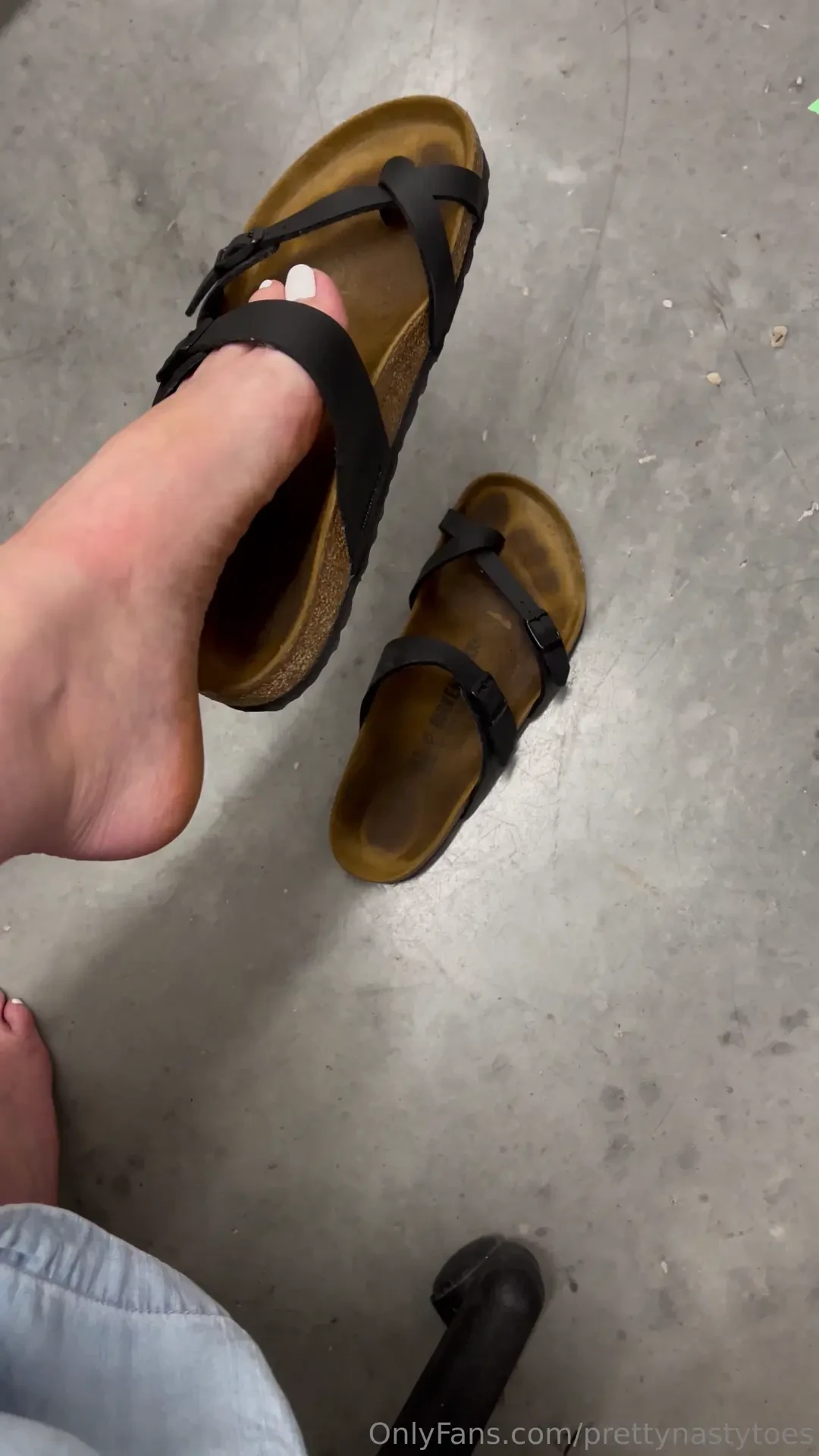 Throwback to my first attempt at shoe play amp dangling - the toe 
