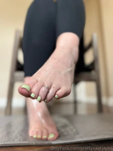 Oily soles and toes photo drop part 2