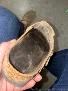 Birkenstock bostons close up view inside - this is from year 1 2023 part 7