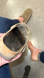 Birkenstock bostons close up view inside - this is from year 1 2023 part 2