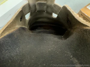 Birkenstock bostons close up view inside - this is from year 1 2023 part 9