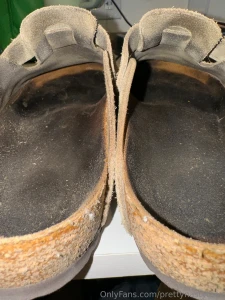 Birkenstock bostons close up view inside - this is from year 1 2023 part 1