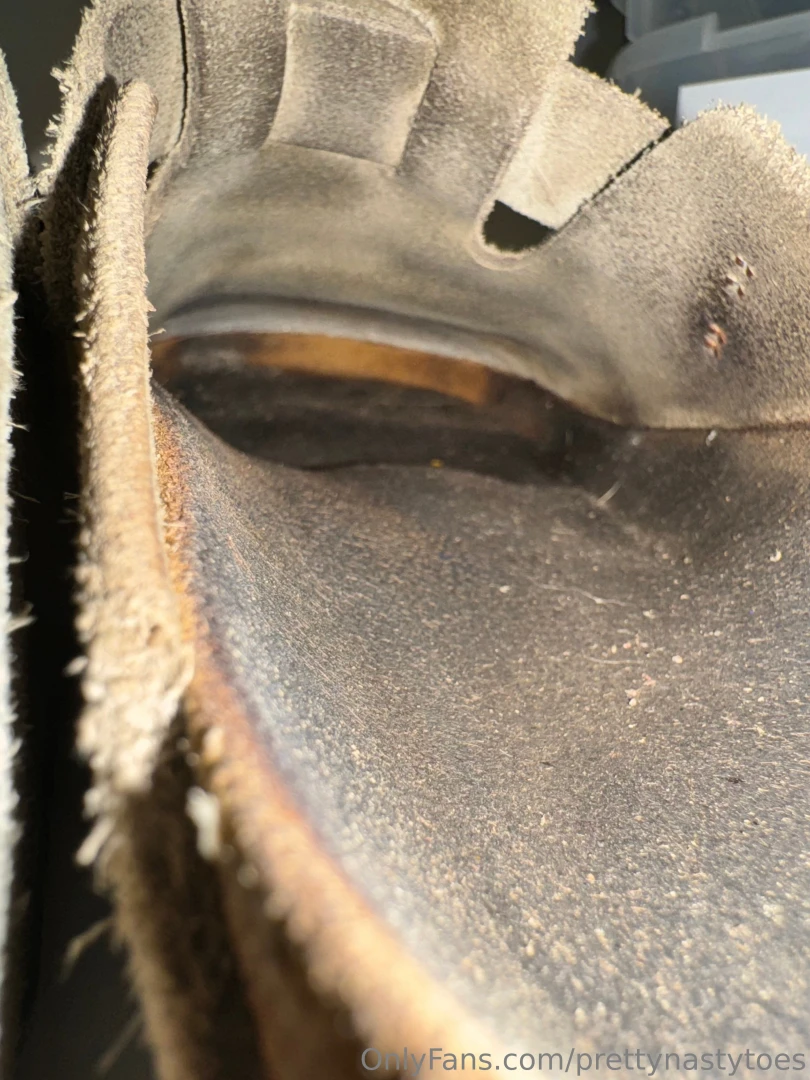 Birkenstock bostons close up view inside - this is from year 1 2023 part 10 