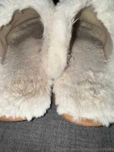Old slippers they could make a perfect home for some of yall part 6