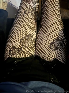 These tights fish nets my long nails bed your back sound like a good
