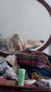 I just keep feeling myself high happy horny a very active babydoll