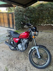 Btw i never show you my new motorcycle jajajaj it s an small and slim