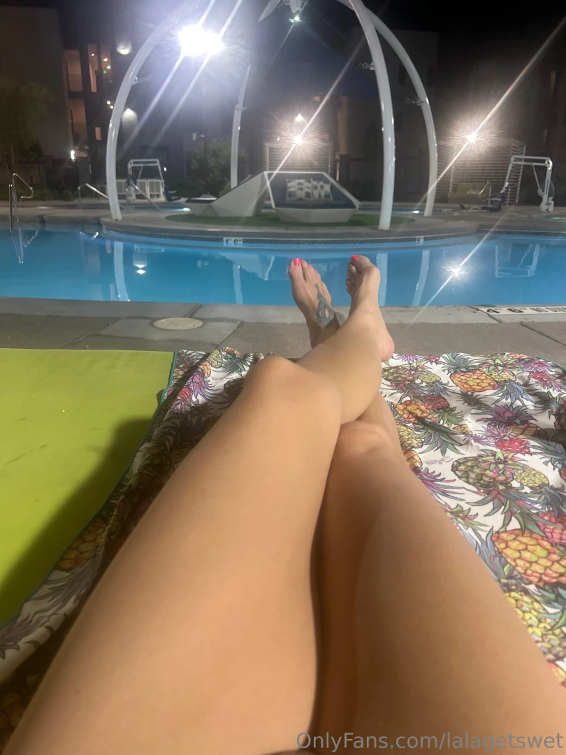Late nights at my pool in vegas are the best is anyone in las vegas 