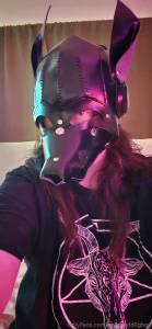 Been sad today so i took pics in my mask and my puppy holes n dick pls part 6