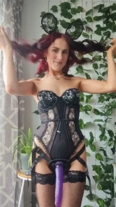 Imagine how good i d look pegging you like this