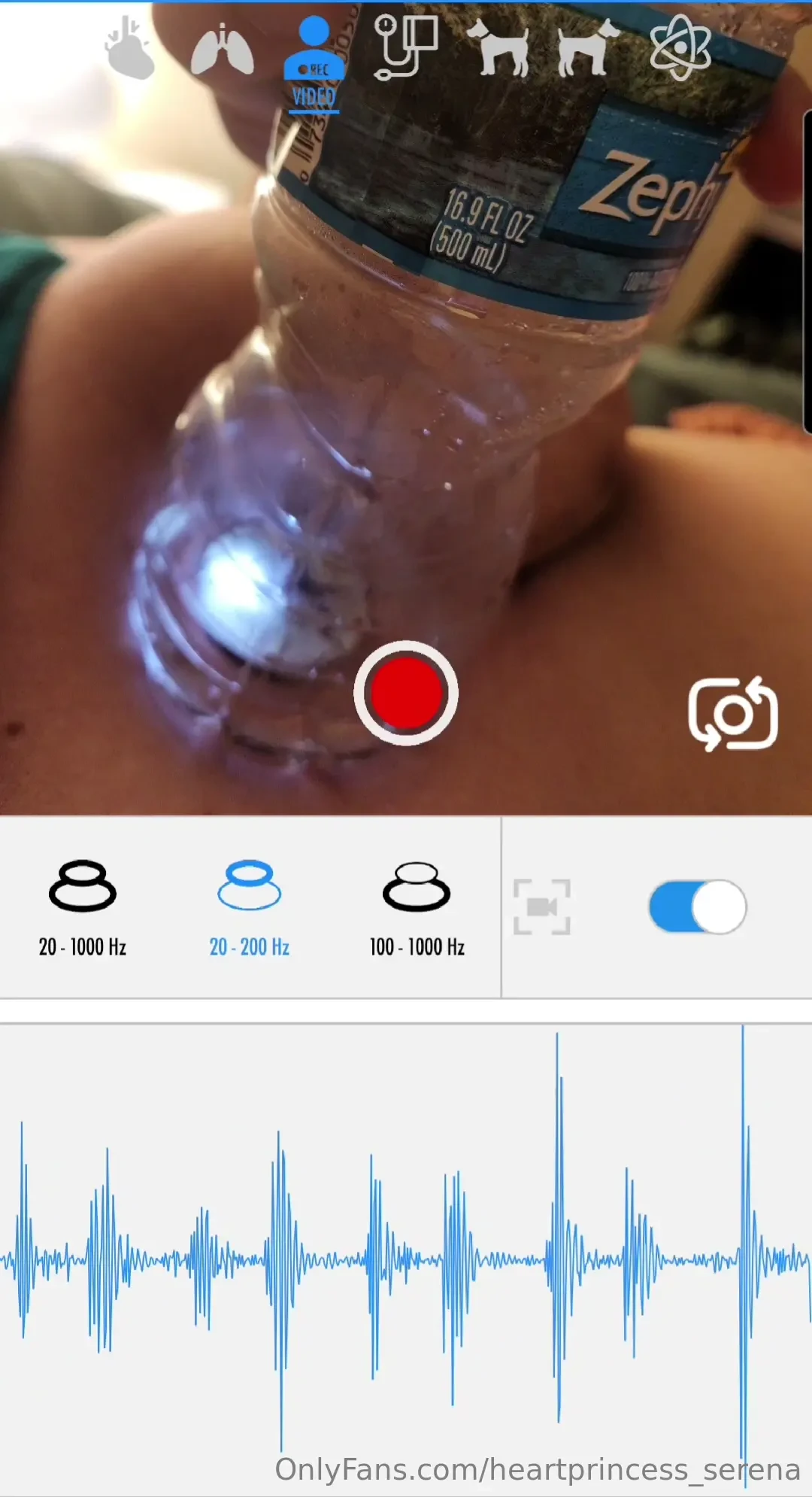 As promised a special treat some light compressions some breath holds 