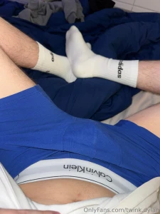 Some smelly socks for you and a little bit of my cum can you see it part 3