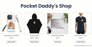 New website live https pocketdaddymtl com you can even get hoodies