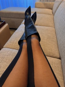 Take these off using your mouth will you