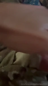 Me jerking my hot soldier cock part 3