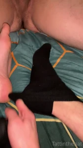 Just a little foot job