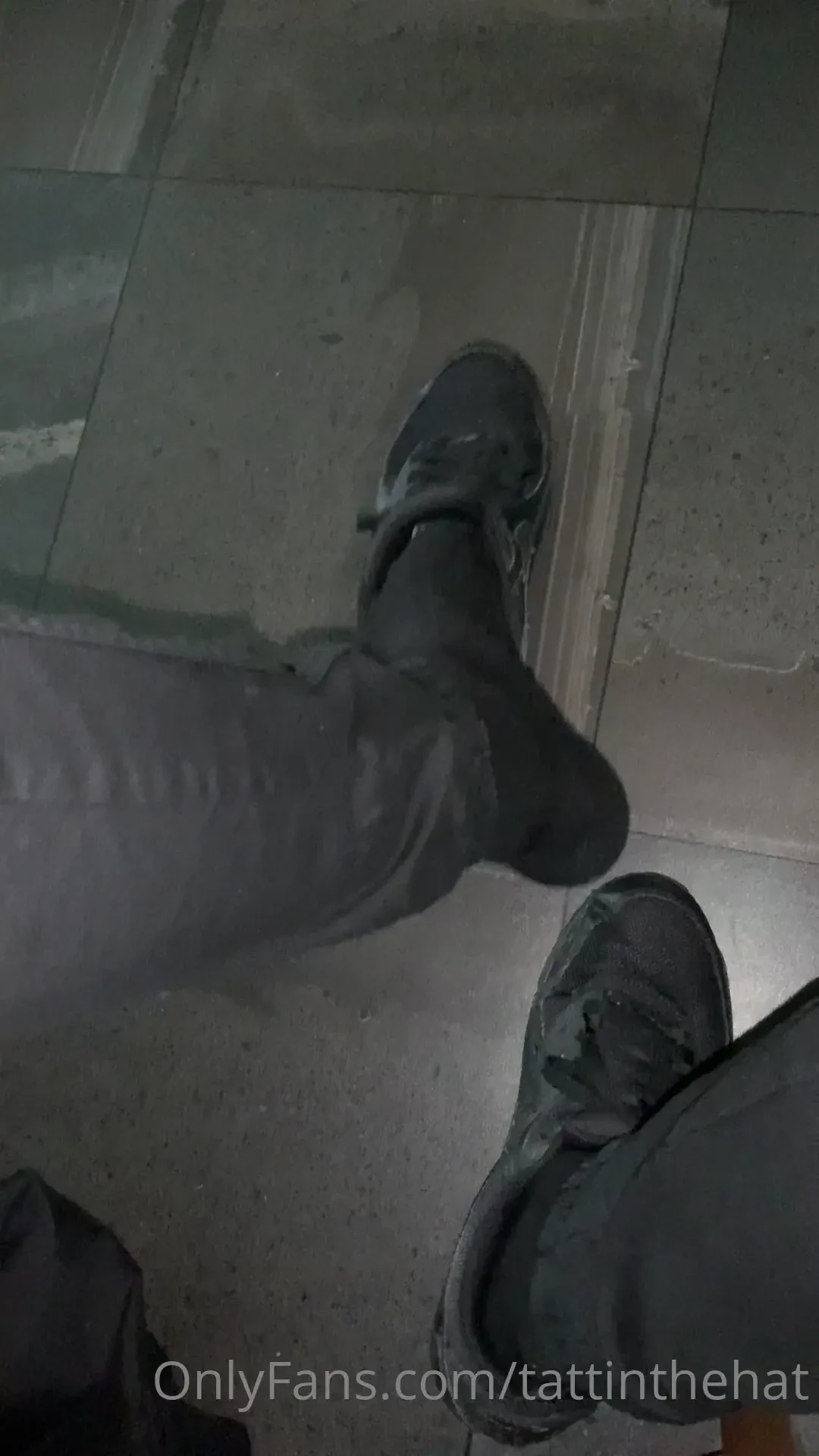 Can see how sweaty they are from the marks on the floor think i m 