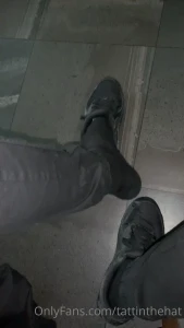 Can see how sweaty they are from the marks on the floor think i m