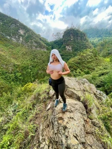 Sunbathing with my two friends