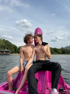 Romantic day on the water