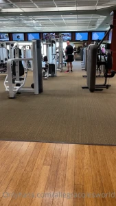My workout from yesterday