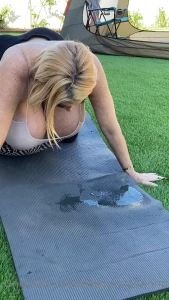 Sprung a leak while laying out yesterday anyone need some milk