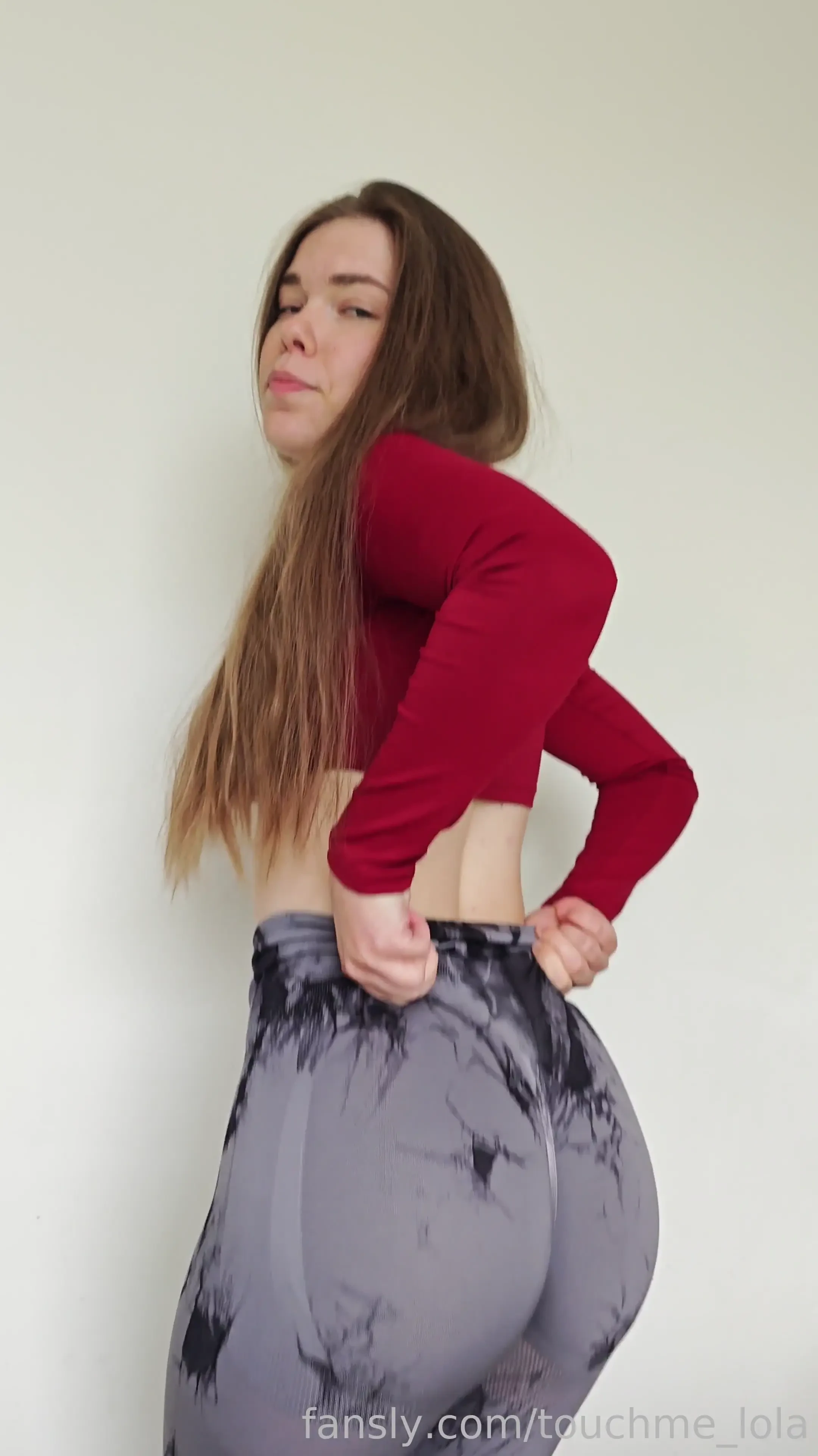 Caught in a playful twist feeling cute today could use some spice in 