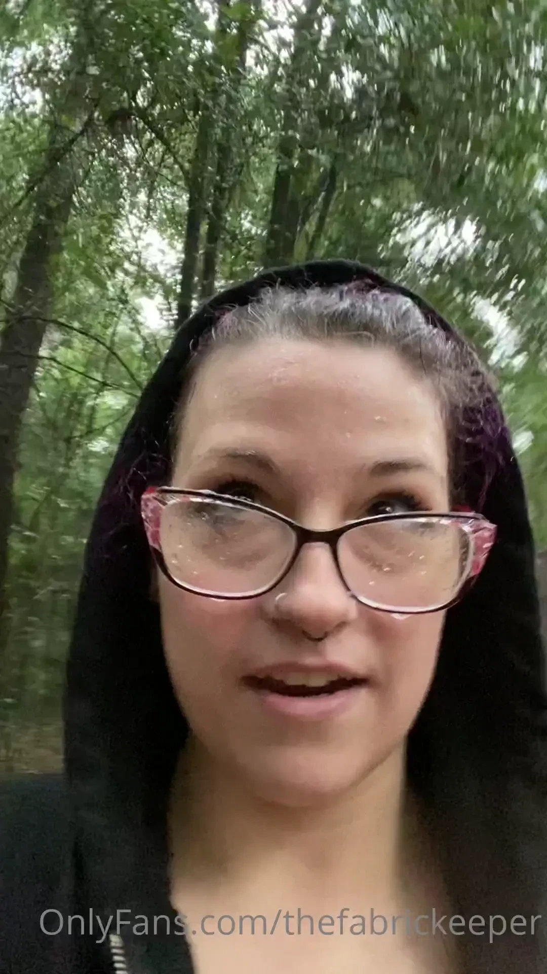 Got caught in the rain when out for a walk what an amazing surprise 