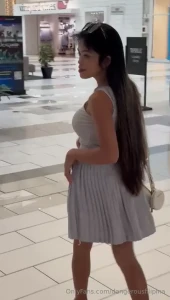 Just walking the mall