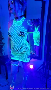 I say i m okay but what i really mean is i long for a blacklight party