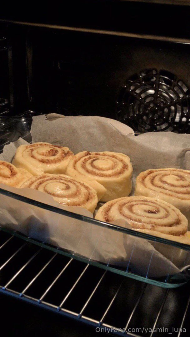 The magic of dough while the scones are baking the house seems to be 