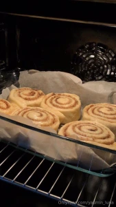 The magic of dough while the scones are baking the house seems to be