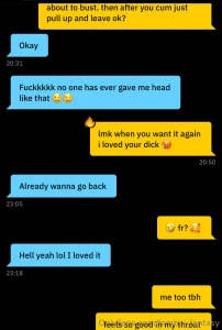 Dl homie fucked my throat until he busted that big load reneexxx773 it