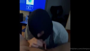 A little clip of me sucking the773kid i love how verbal he is let me