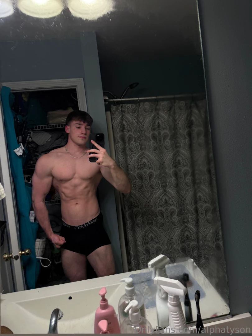 Good morning just showered 