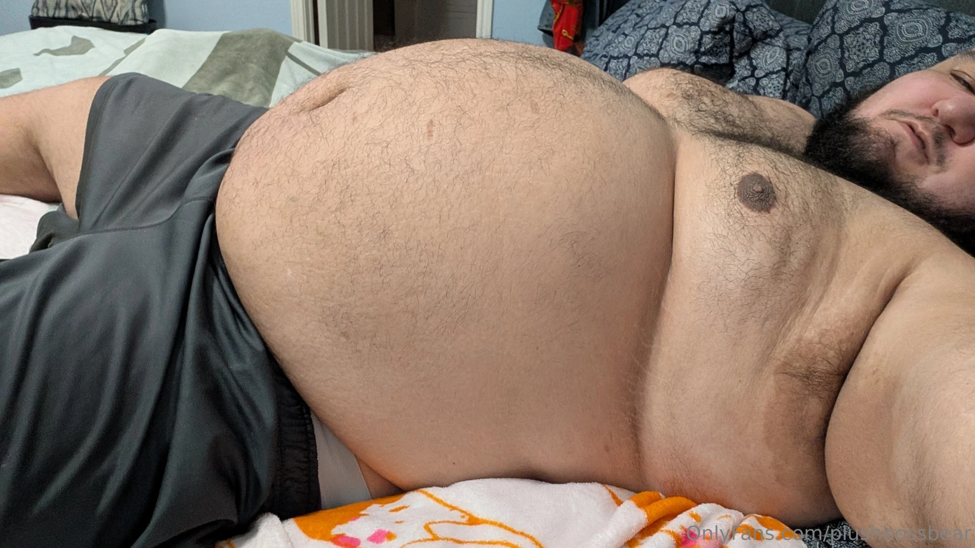 Chugged a thick drink feeling super heavy 