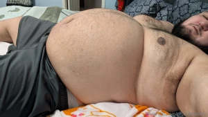 Chugged a thick drink feeling super heavy