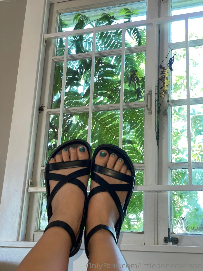 Pedicure time for these precious little feet part 3 