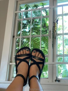 Pedicure time for these precious little feet part 3