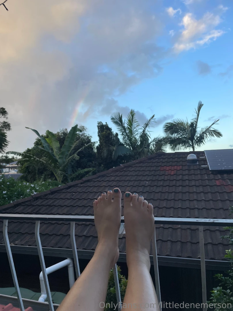 Pedicure time for these precious little feet 