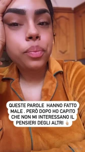 Un altra parte personale della mia vita rega vivete ogni momento della