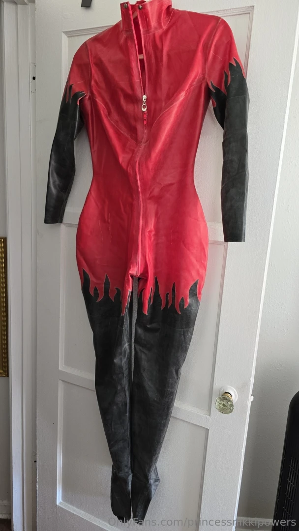 New latex just came in the mail can t wait to get her cleaned up and 