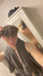 Fresh wet and of the shower still watm still dripping who s joining me part 2