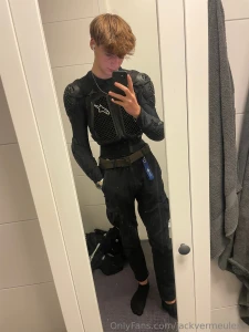 Fresh off the ride still in my gear but who says the fun has to stop part 2