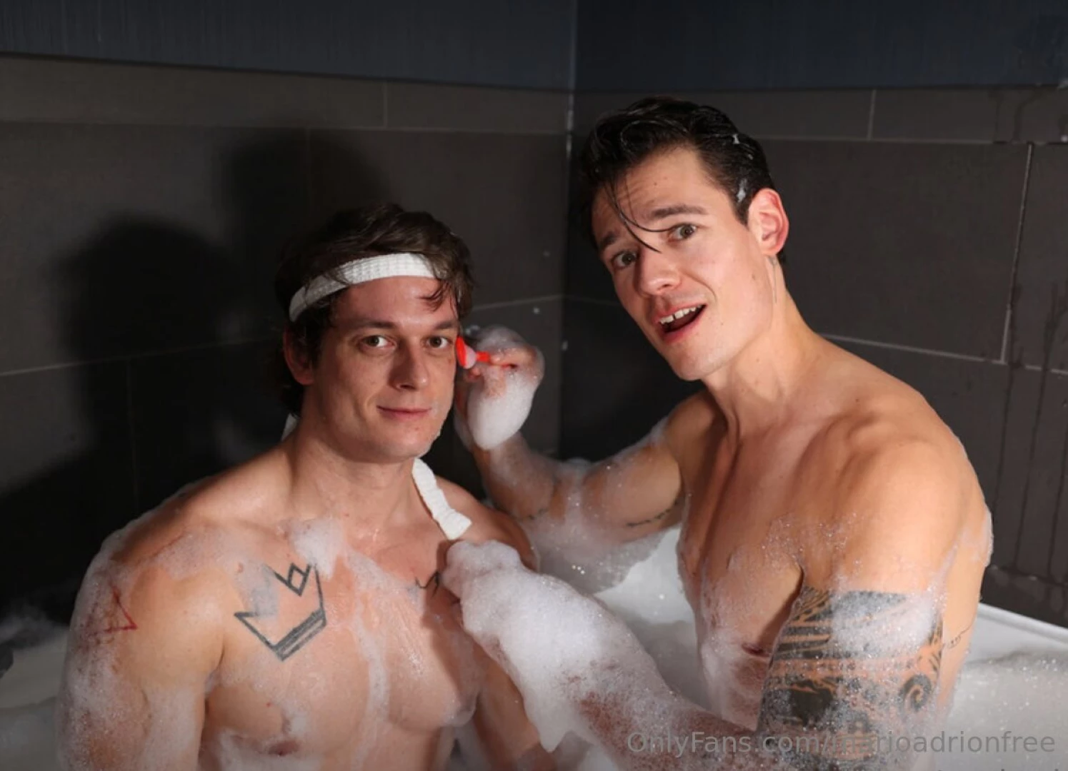 Spa bro day with absolutely blake check out the uncensored vid on my 
