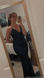 Sparkly dress make brain go brr brunette dress boobs dressup necklace