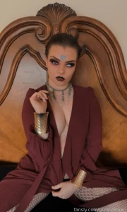 3 you have until the count of three 1 2 vampire cosplay robe breasts