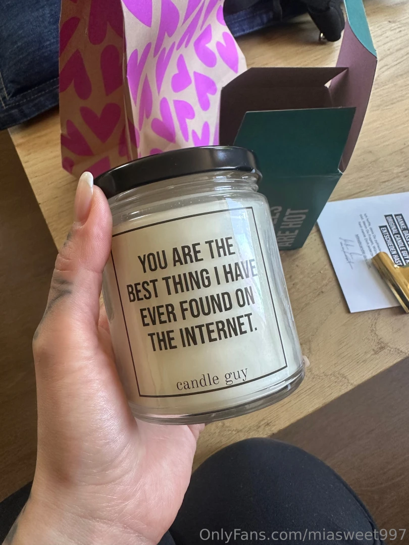 Thank you for the gift my love 