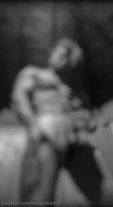 I just got out of bed and jerked off hard